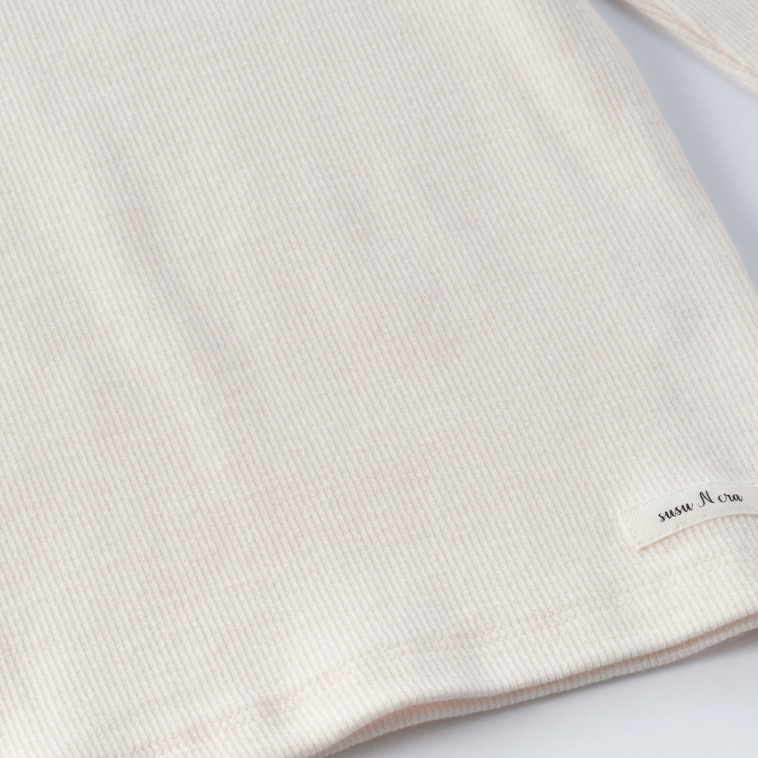 Susu and Cra tees Susu and Cra Mini Alba T-Shirts - Cream