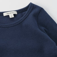 Susu and Cra tees Susu and Cra Mini Alba T-Shirts - Navy