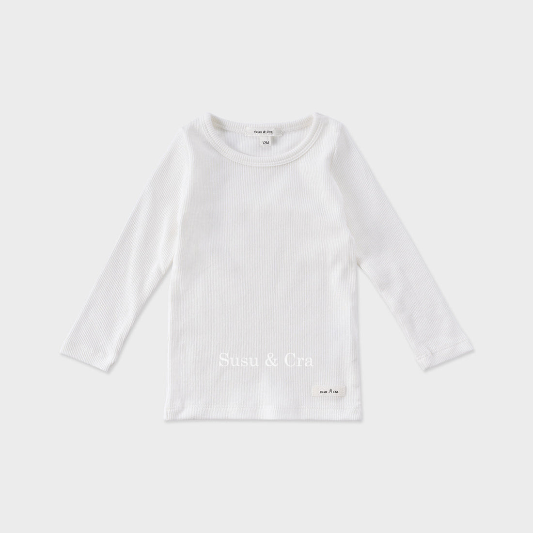 Susu and Cra tees Susu and Cra Mini Alba T-Shirts - White