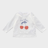 Susu and Cra tees Susu and Cra Mini Cherish T-Shirts - White