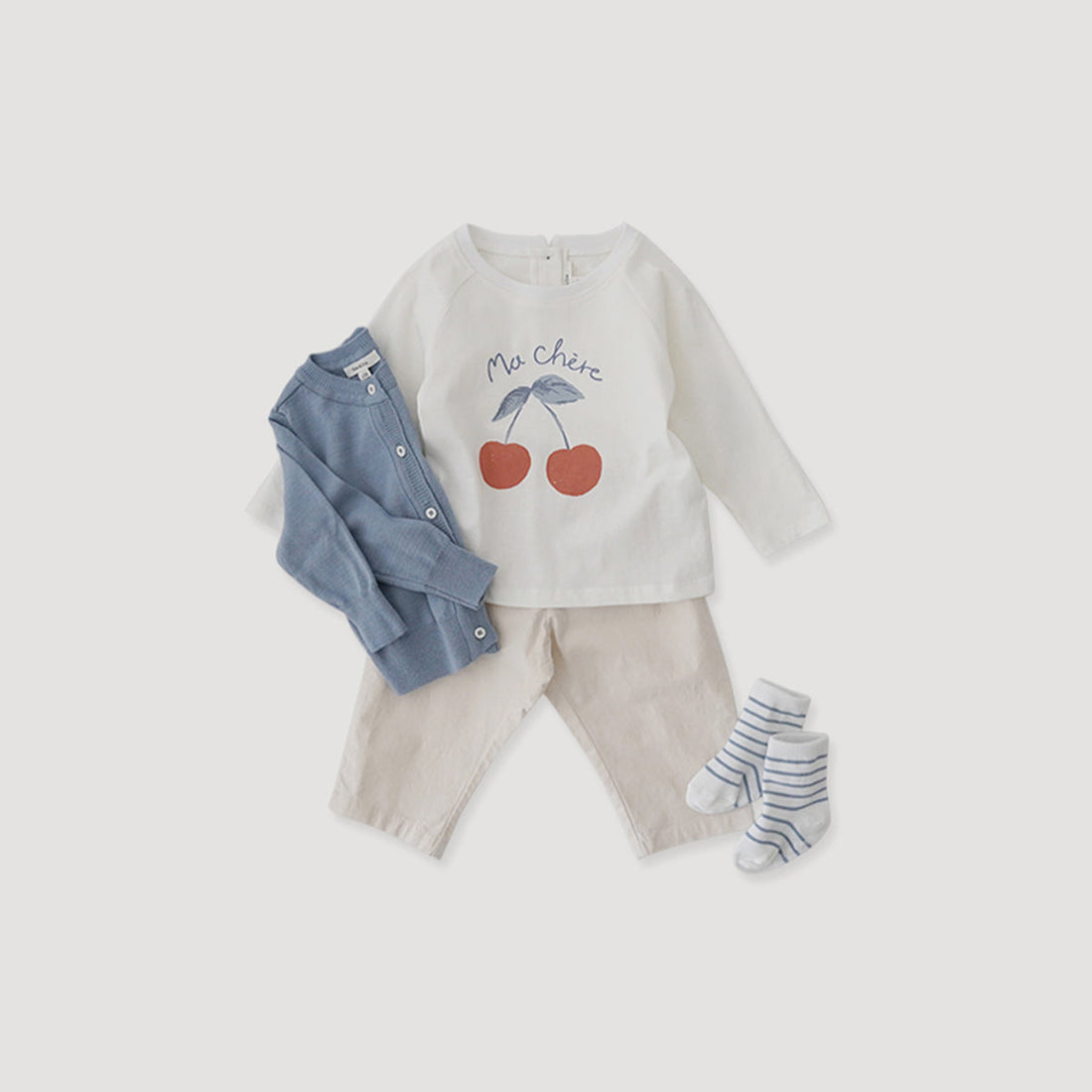 Susu and Cra tees Susu and Cra Mini Cherish T-Shirts - White