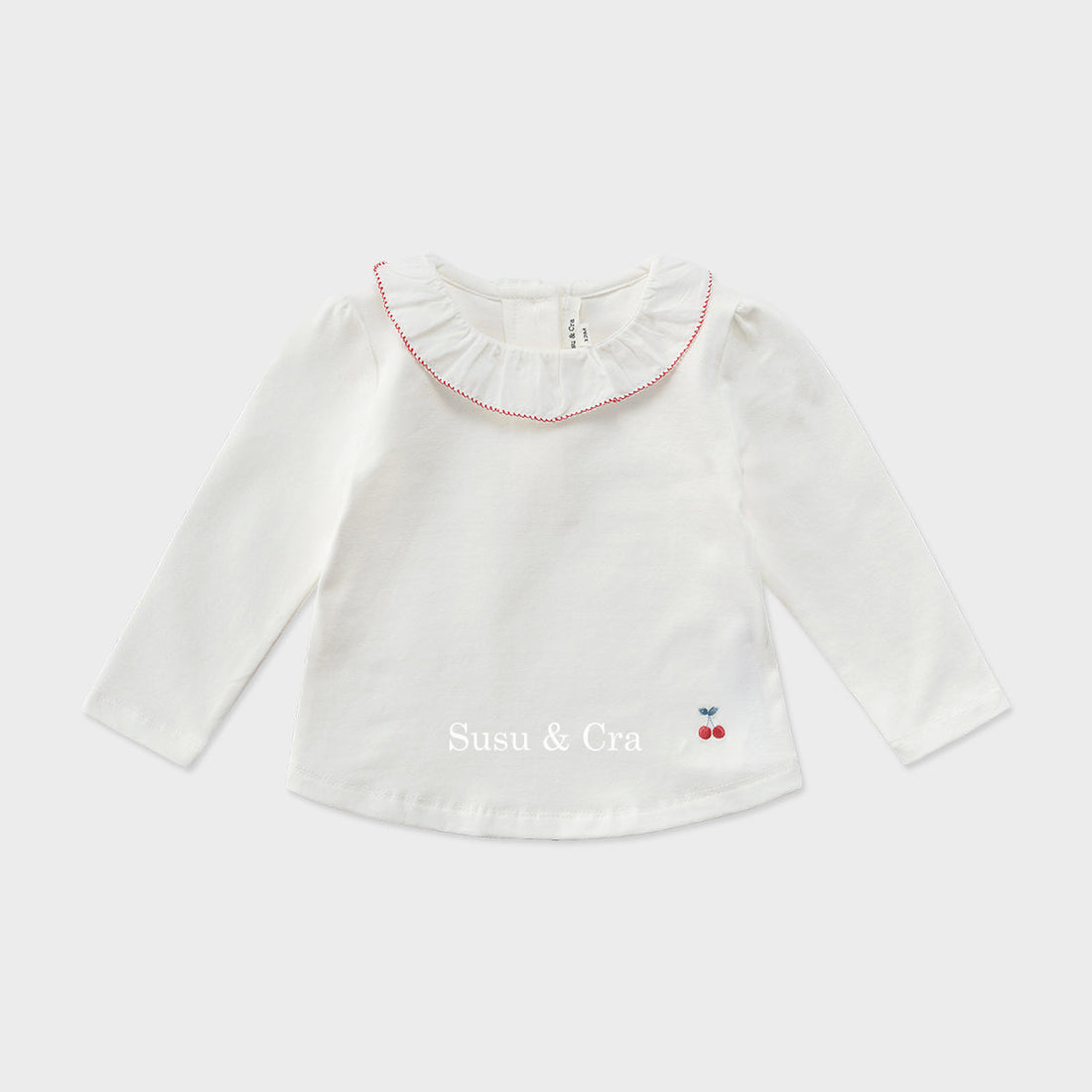 Susu and Cra tees Susu and Cra Mini Ferris T-Shirts - White
