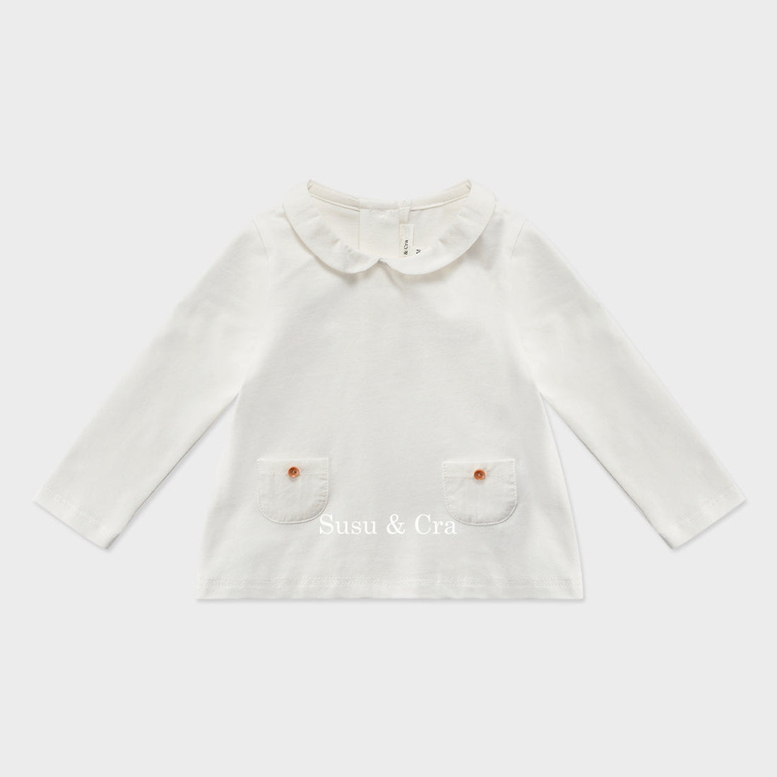 Susu and Cra tees Susu and Cra Mini Jeje T-Shirts - Vanilla White