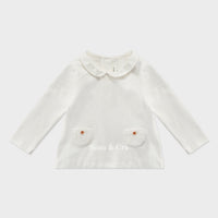 Susu and Cra tees Susu and Cra Mini Jeje T-Shirts - Vanilla White