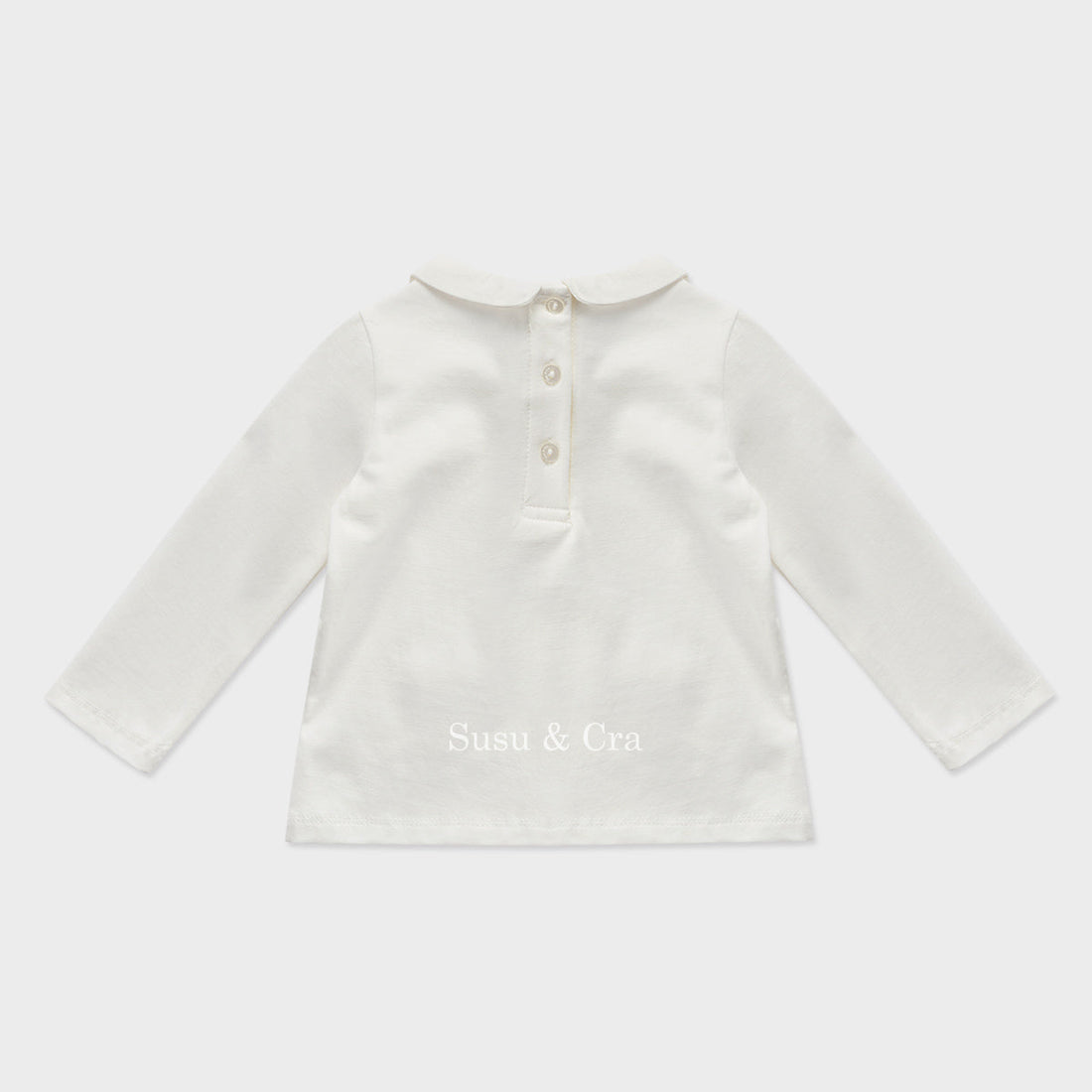 Susu and Cra tees Susu and Cra Mini Jeje T-Shirts - Vanilla White