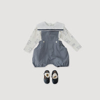 Susu and Cra tees Susu and Cra Mini Rigolo Sailor T-Shirts - White