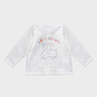 Susu and Cra tees Susu and Cra Mini Rigolo T-Shirts - White