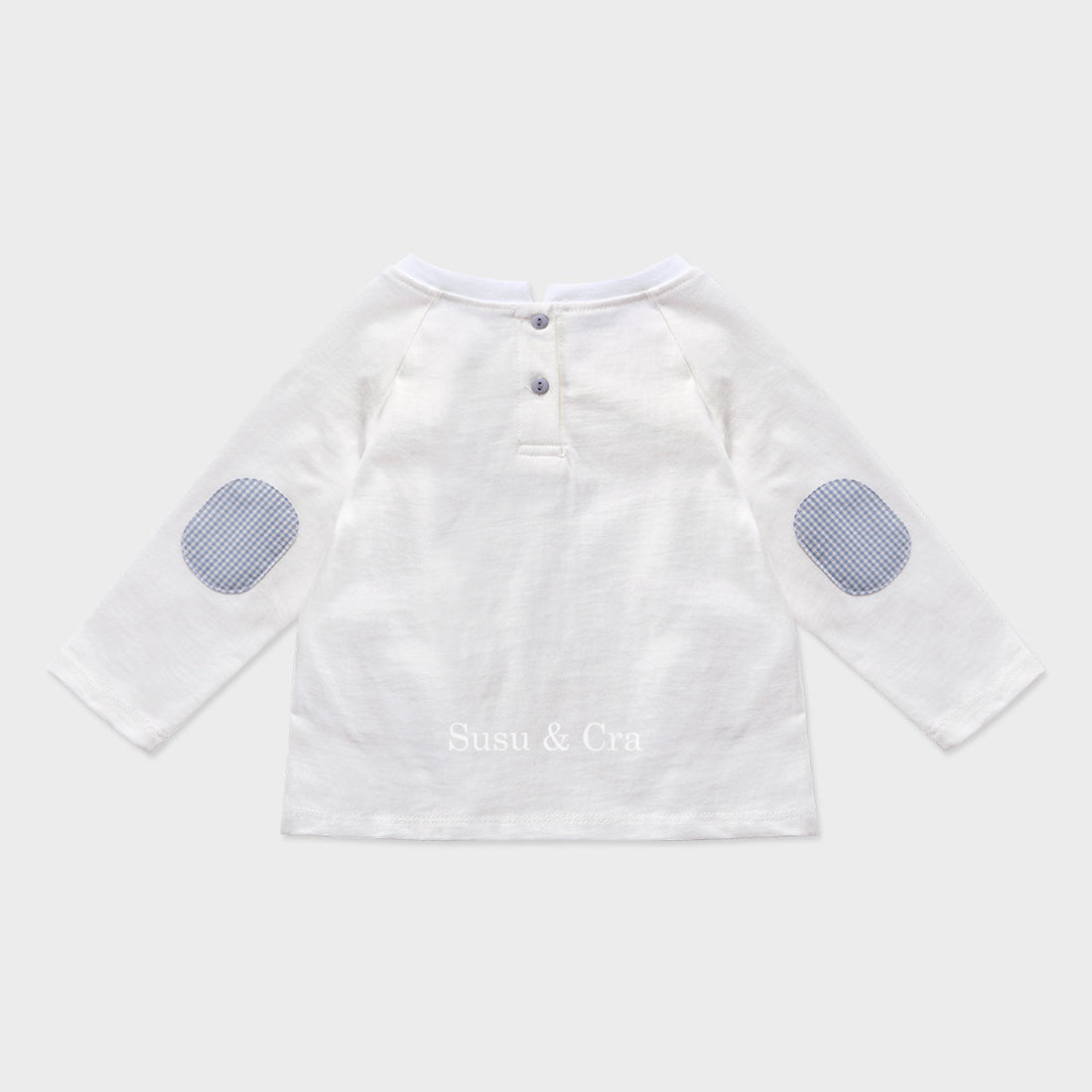 Susu and Cra tees Susu and Cra Mini Rigolo T-Shirts - White