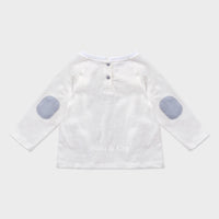 Susu and Cra tees Susu and Cra Mini Rigolo T-Shirts - White