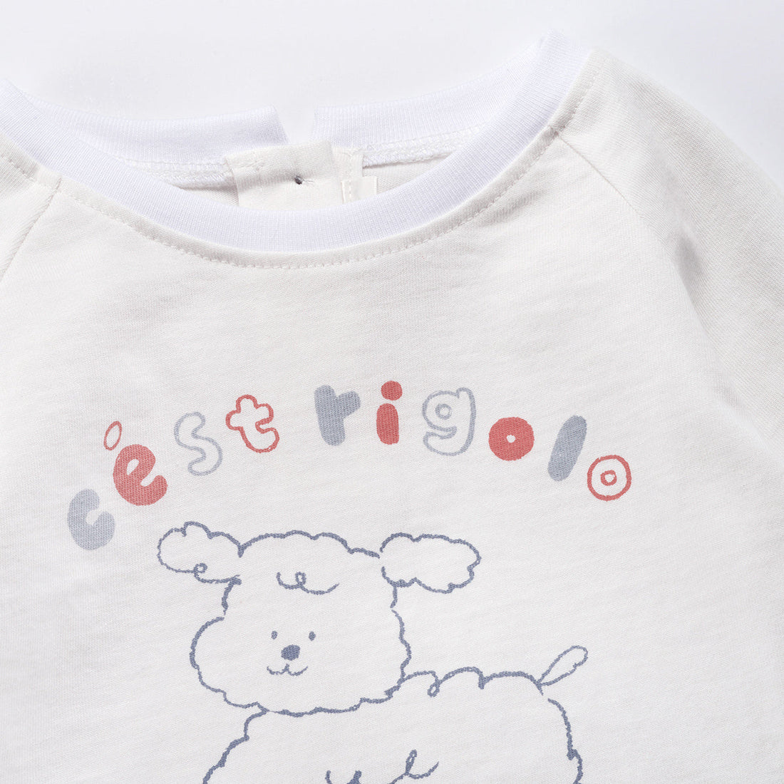 Susu and Cra tees Susu and Cra Mini Rigolo T-Shirts - White