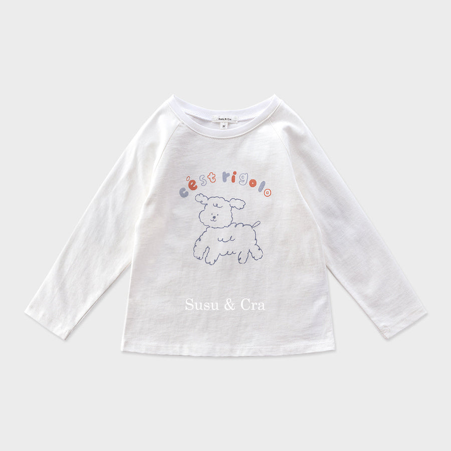 Susu and Cra tees Susu and Cra Rigolo T-Shirts - White