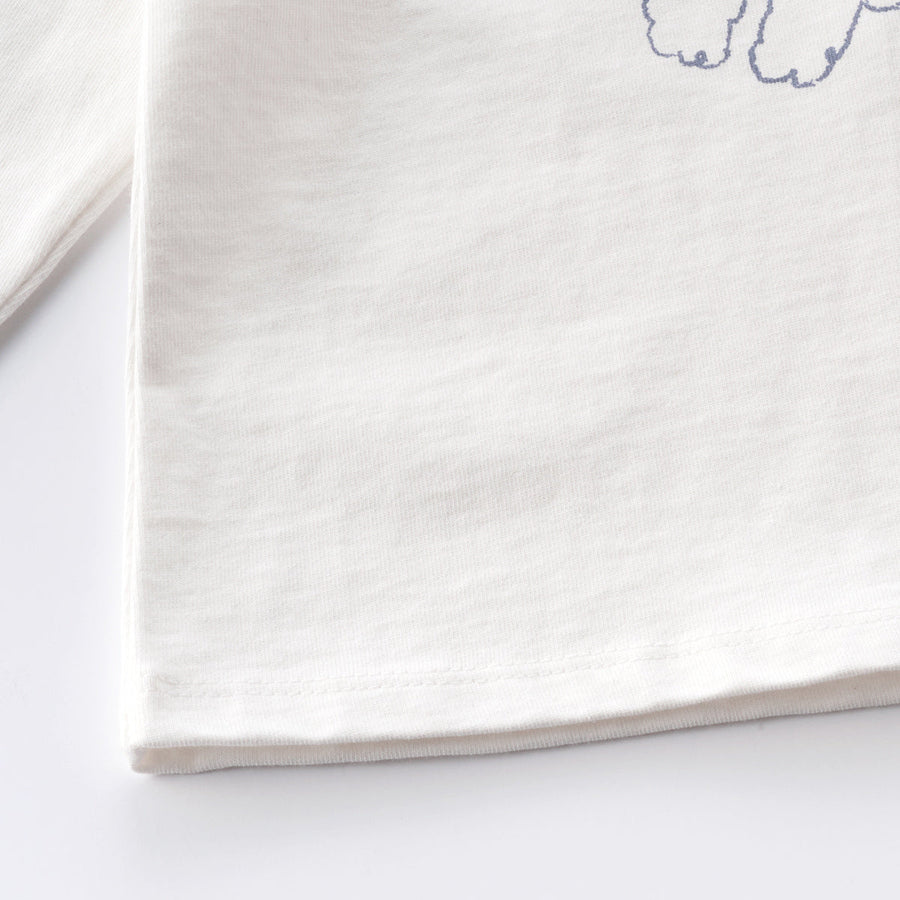 Susu and Cra tees Susu and Cra Rigolo T-Shirts - White