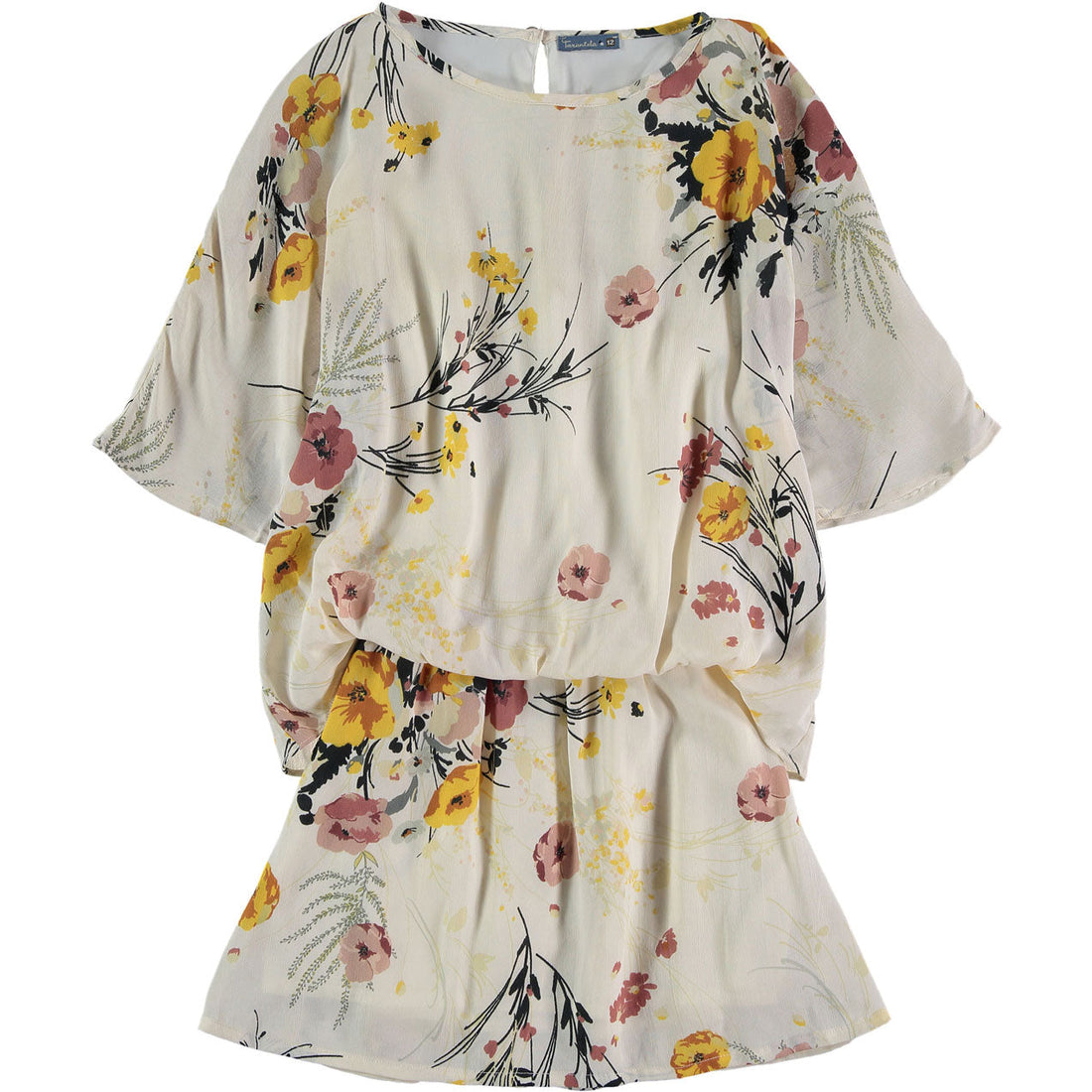 Tarantela dresses Tarantela Spring Floral Draped Dress