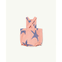 The Animals Observatory rompers The Animals Observatory Meerkat Baby Jumpsuit - Pink Stars