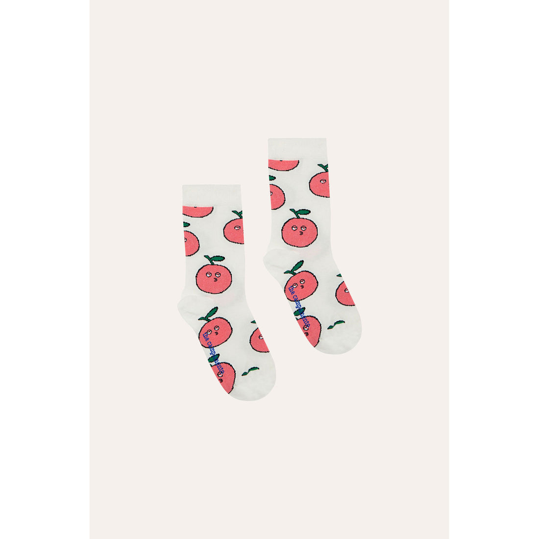 The Campamento Ecru Oranges Socks