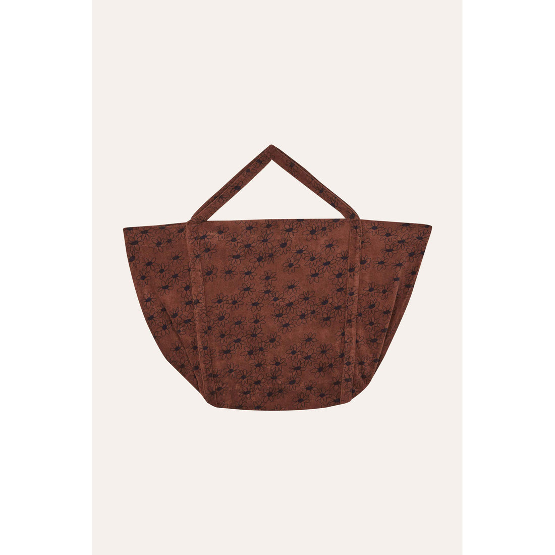 The Campamento Brown Daisies Bag