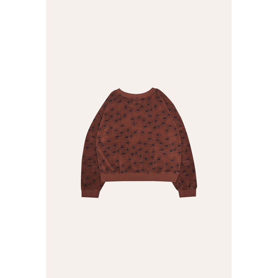 The Campamento Brown Daisies Sweatshirt