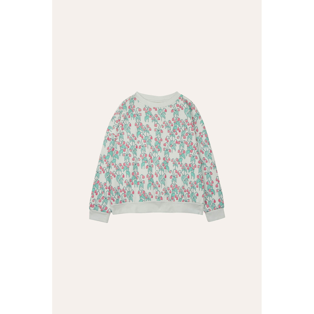 The Campamento Blue Flowers Sweatshirt