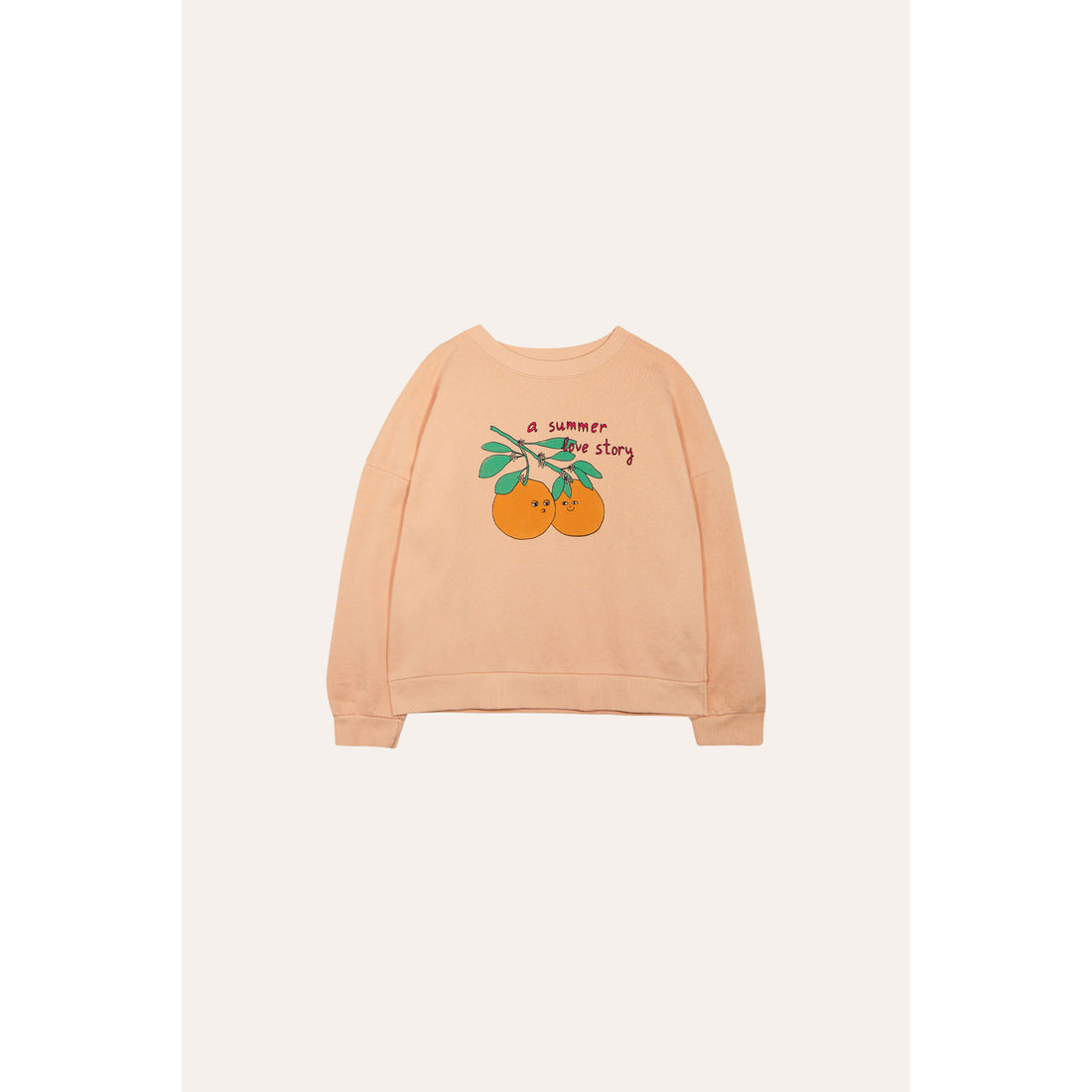 The Campamento Peach Love Dtory Sweatshirt