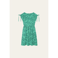 The Campamento Green Daisies Dress