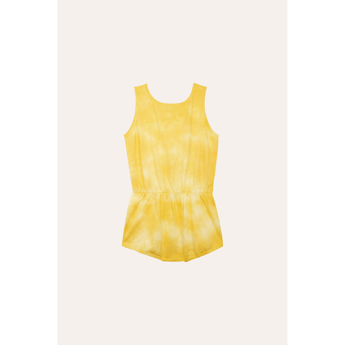 The Campamento Yellow Tie Dye Jumpsuit