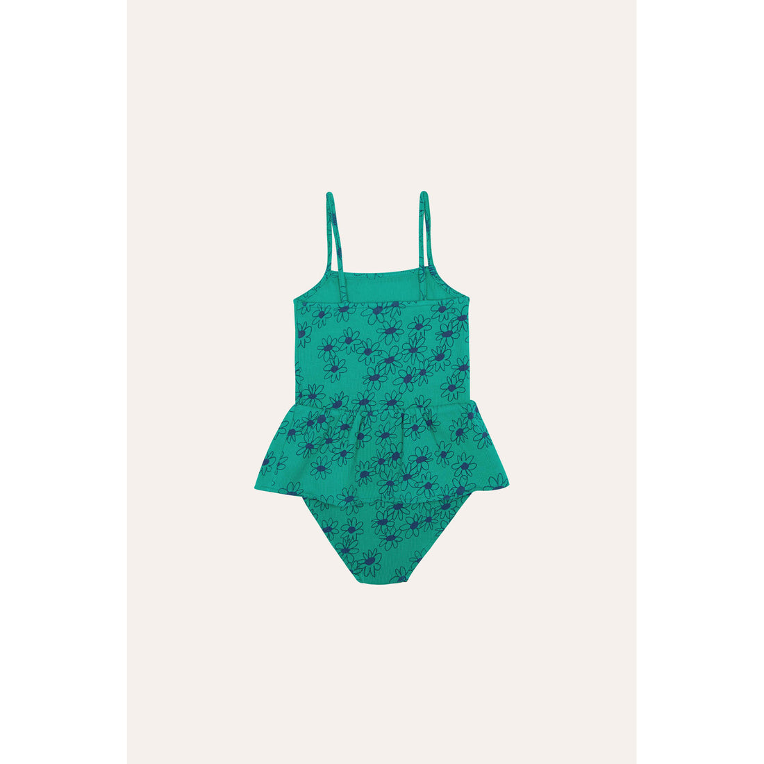 The Campamento Green Daisies Swimsuit