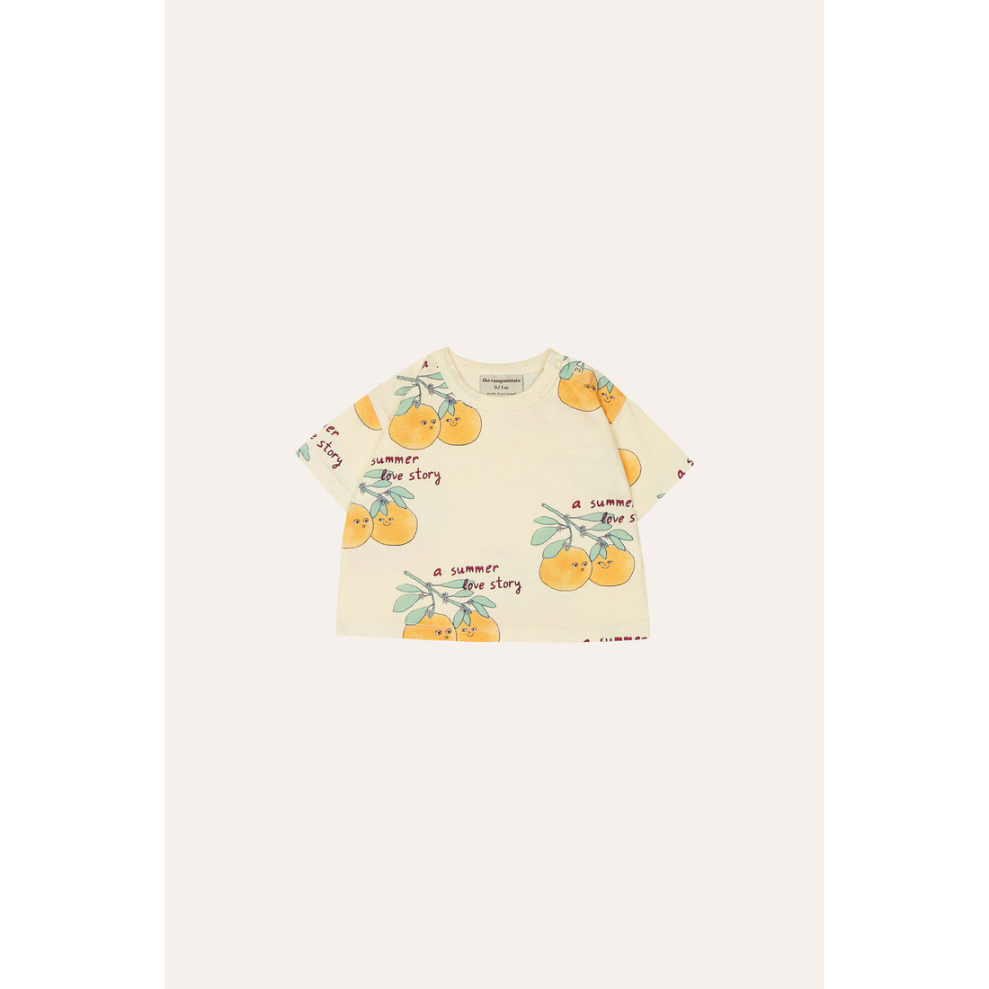 The Campamento Yellow Loving Baby T-Shirt