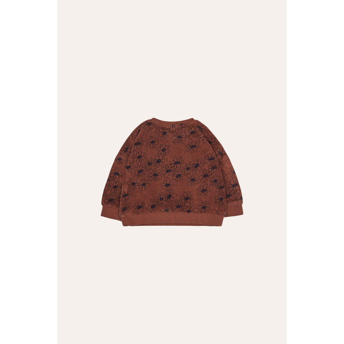 The Campamento Brown Daisies Baby Sweatshirt