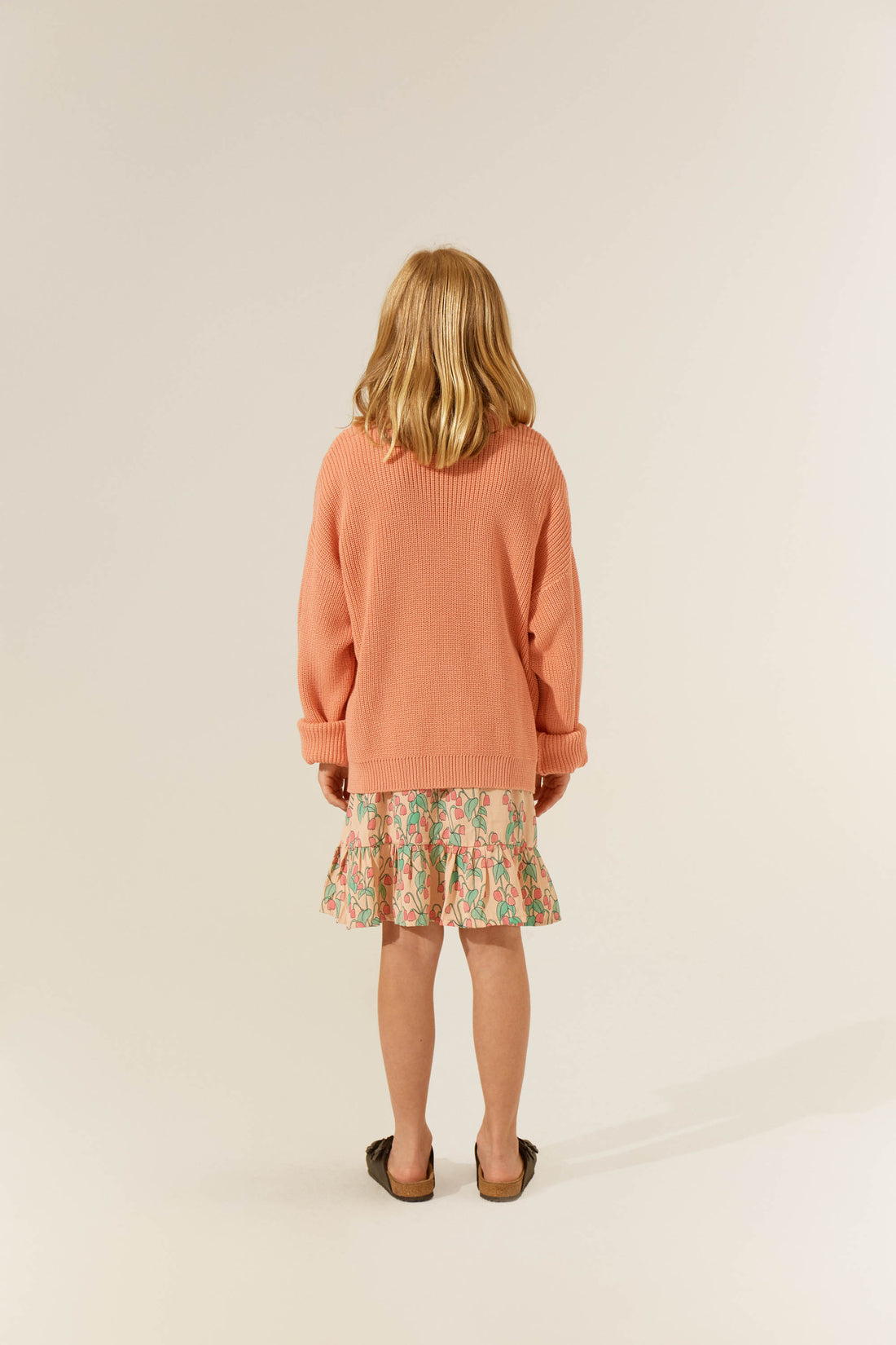 The Campamento Peach Cardigan