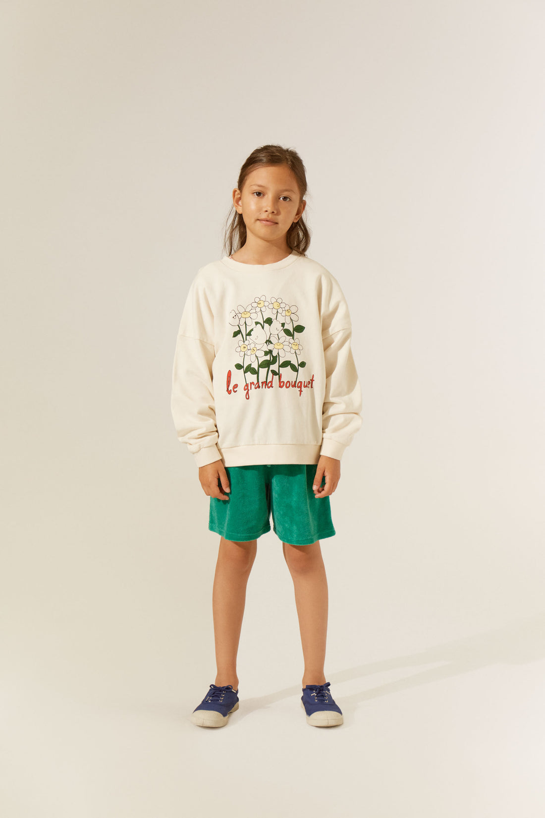 The Campamento Ecru Grand Bouquet Sweatshirt