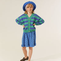 The Campamento Blue Dots Skirt