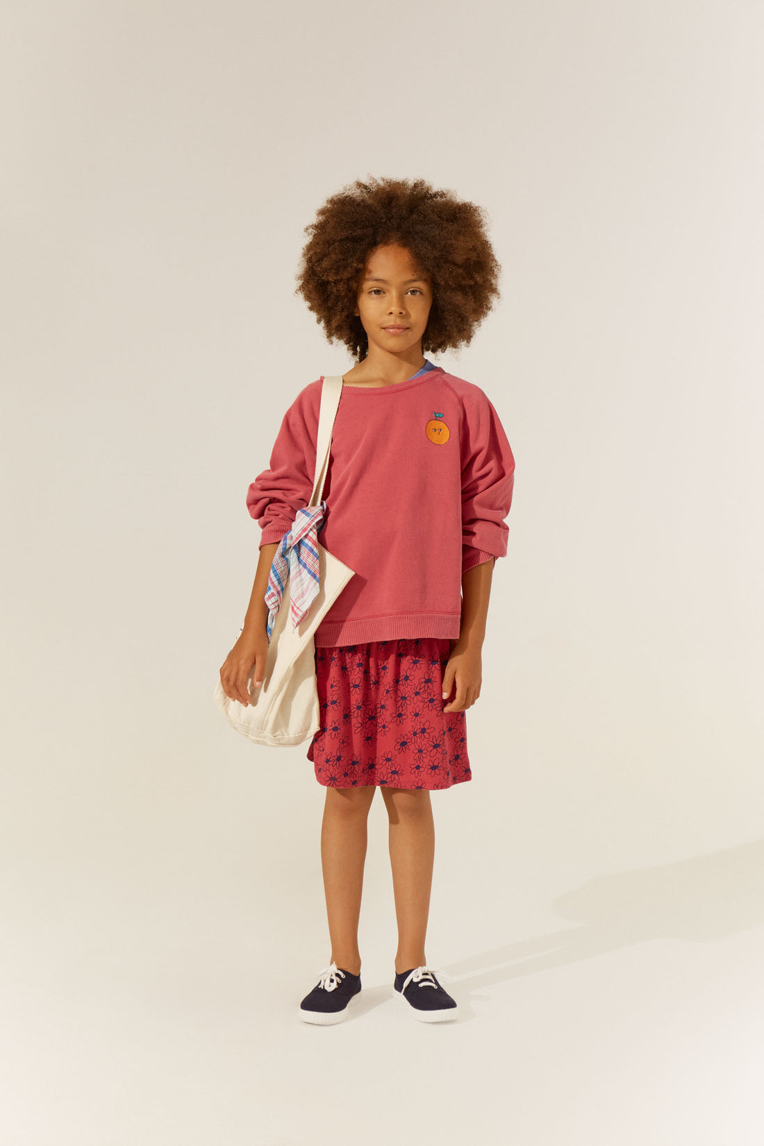 The Campamento Pink Daisies Skirt