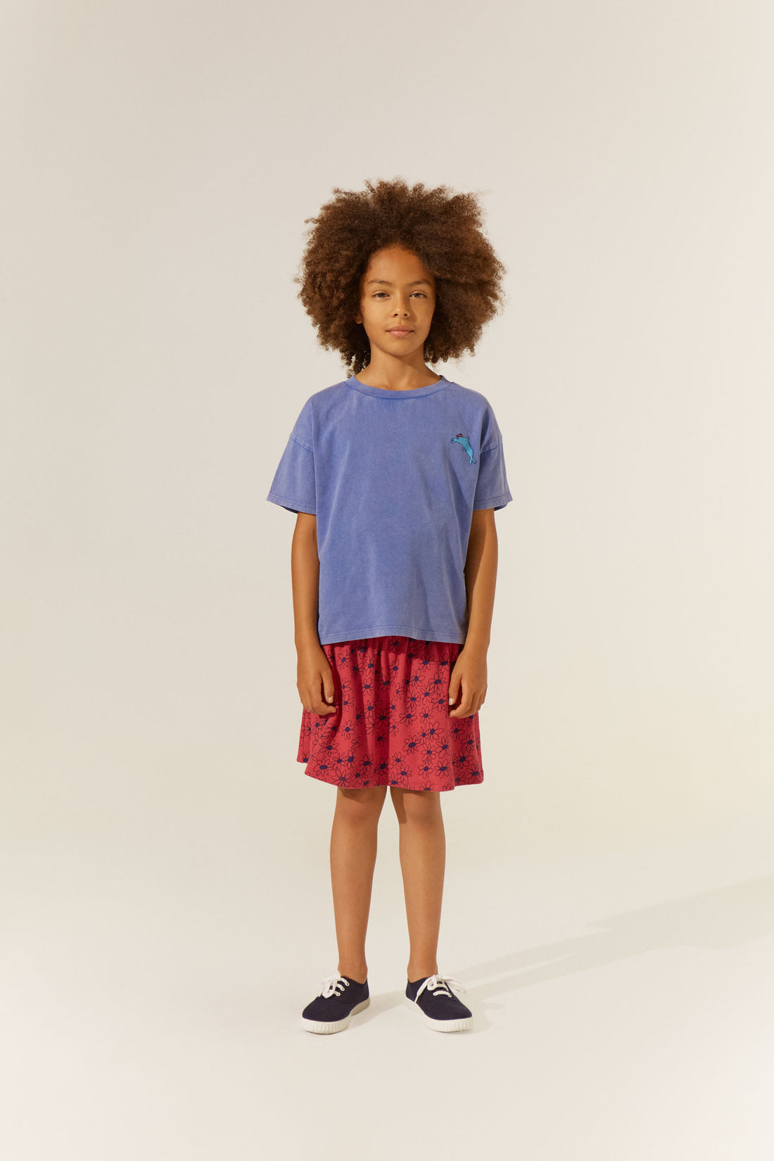 The Campamento Pink Daisies Skirt