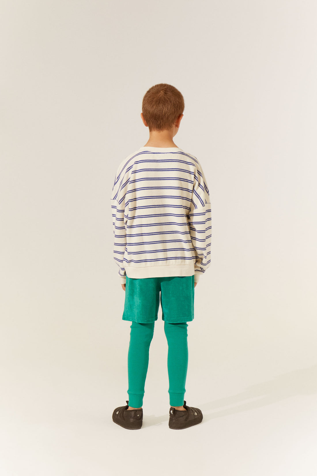 The Campamento Ecru Stripes Sweatshirt