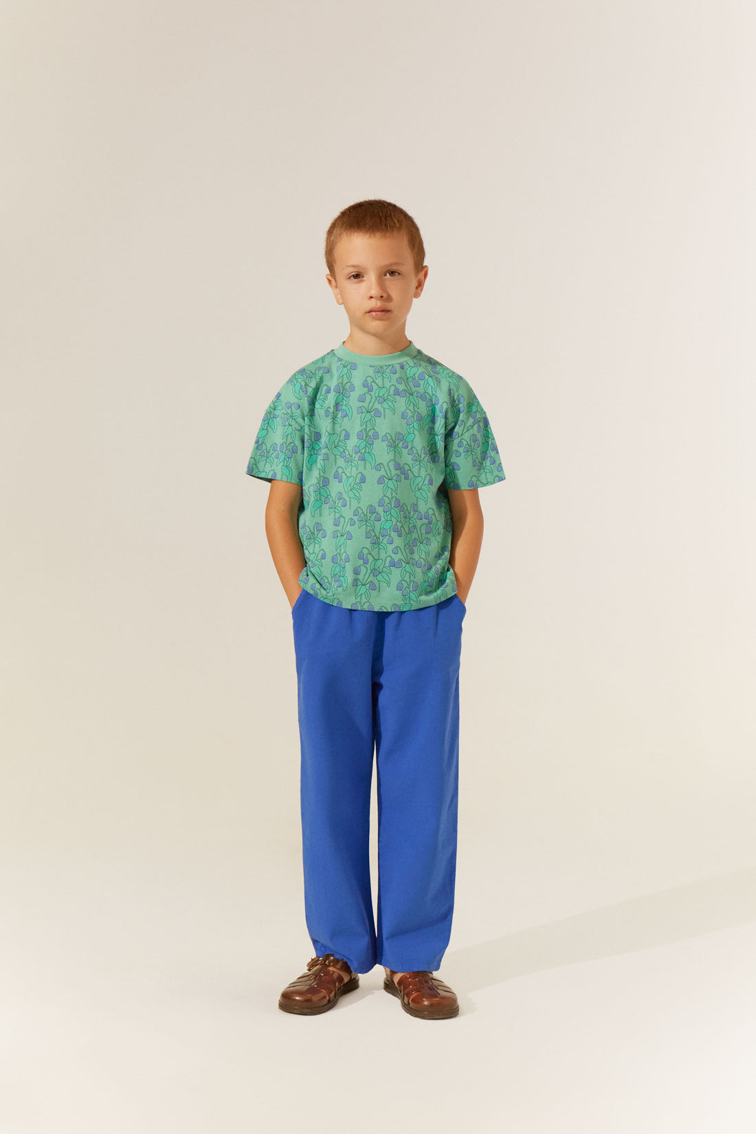 The Campamento Blue Flowers Shirt