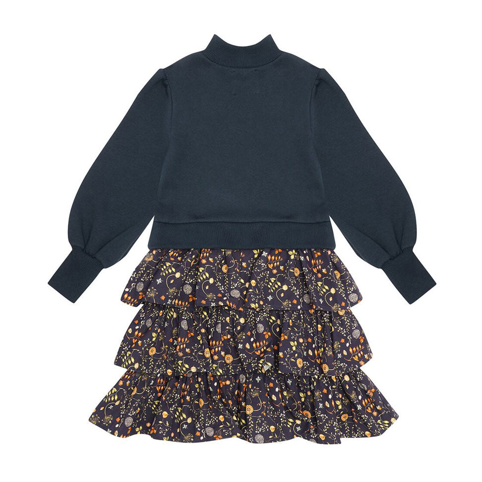 The Middle Daughter Bluebottle & Winter Botanical Third Time Lucky Dress