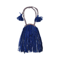 Tia Cibani accessories OS Tia Cibani Cobalt Zsofia Mommy Fringe Bib