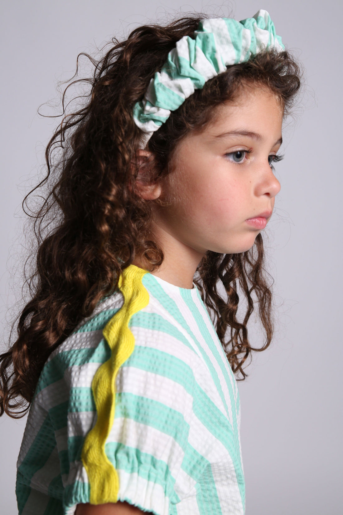 Tia Cibani accessories OS Tia Cibani Foam Mix Ruched Headband