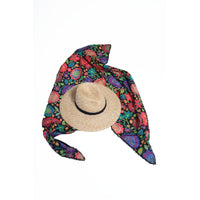 Tia Cibani accessories OS Tia Cibani Matyo Anya Shawl Panama Hat