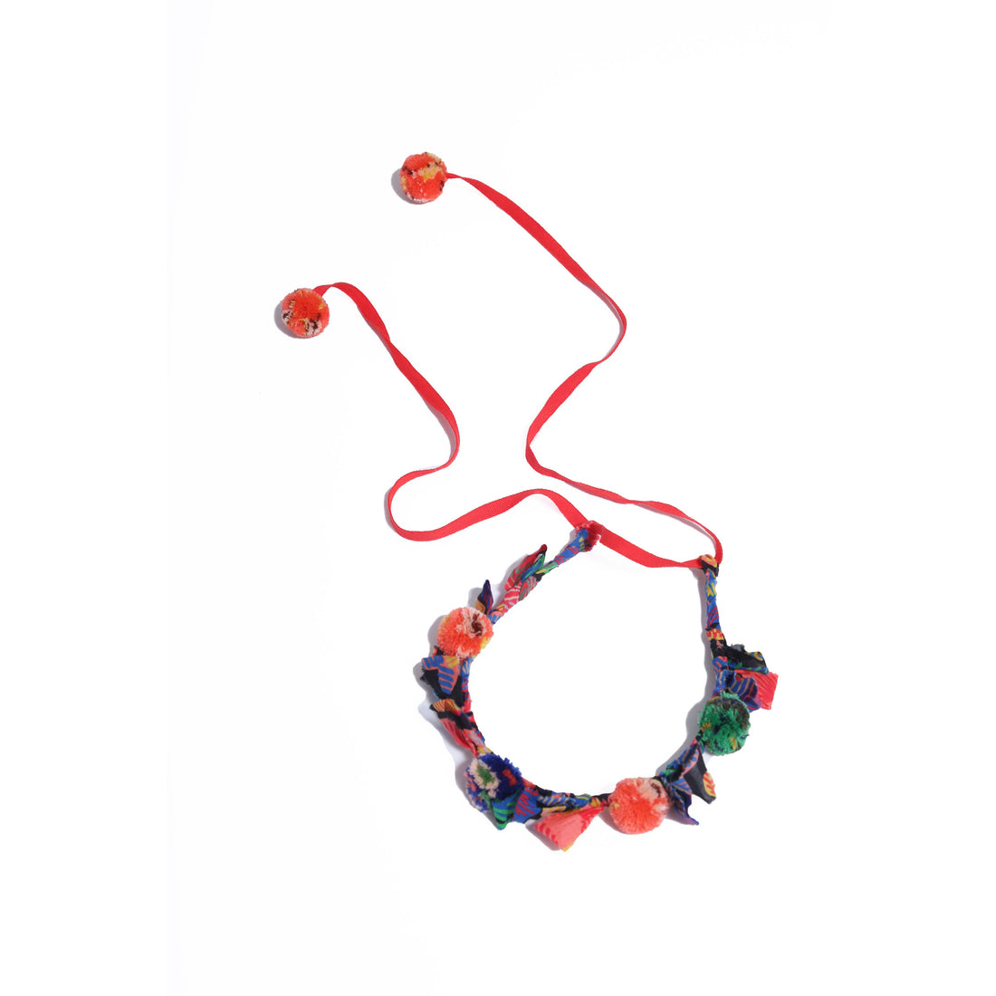 Tia Cibani accessories OS Tia Cibani Persimmon Mix Eve Scrolled Wreath