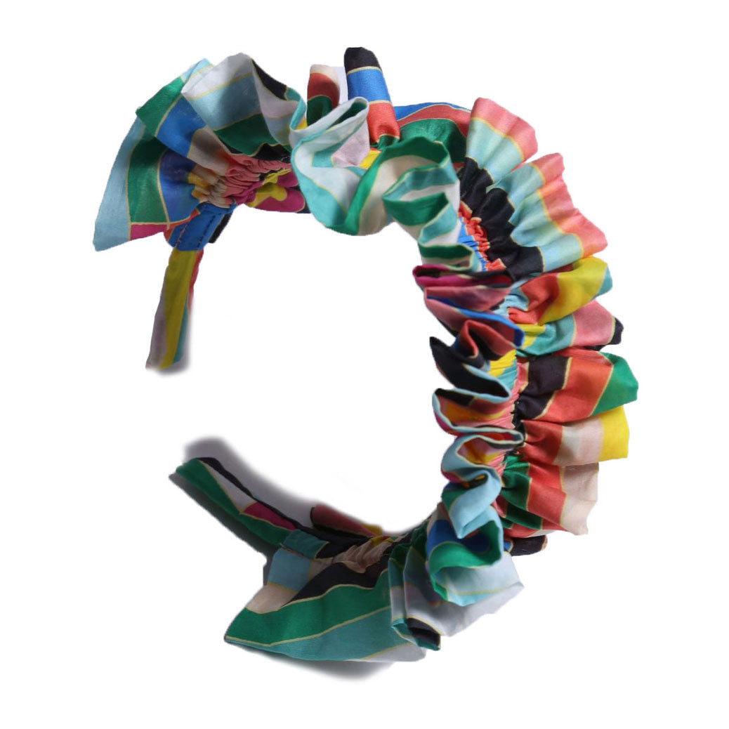 Tia Cibani accessories OS Tia Cibani Rainbow Stella Flounce Headband