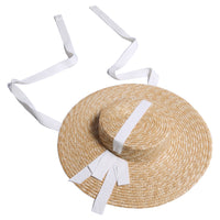 Tia Cibani accessories OS Tia Cibani Sugar Zsofia Shallow Boater