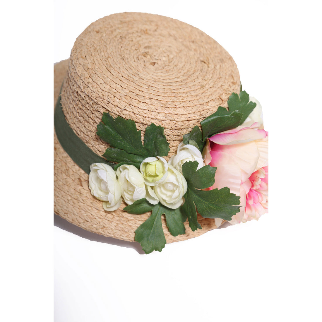 Tia Cibani accessories Tia Cibani Cardamom Zsuzsanna Rose Boater