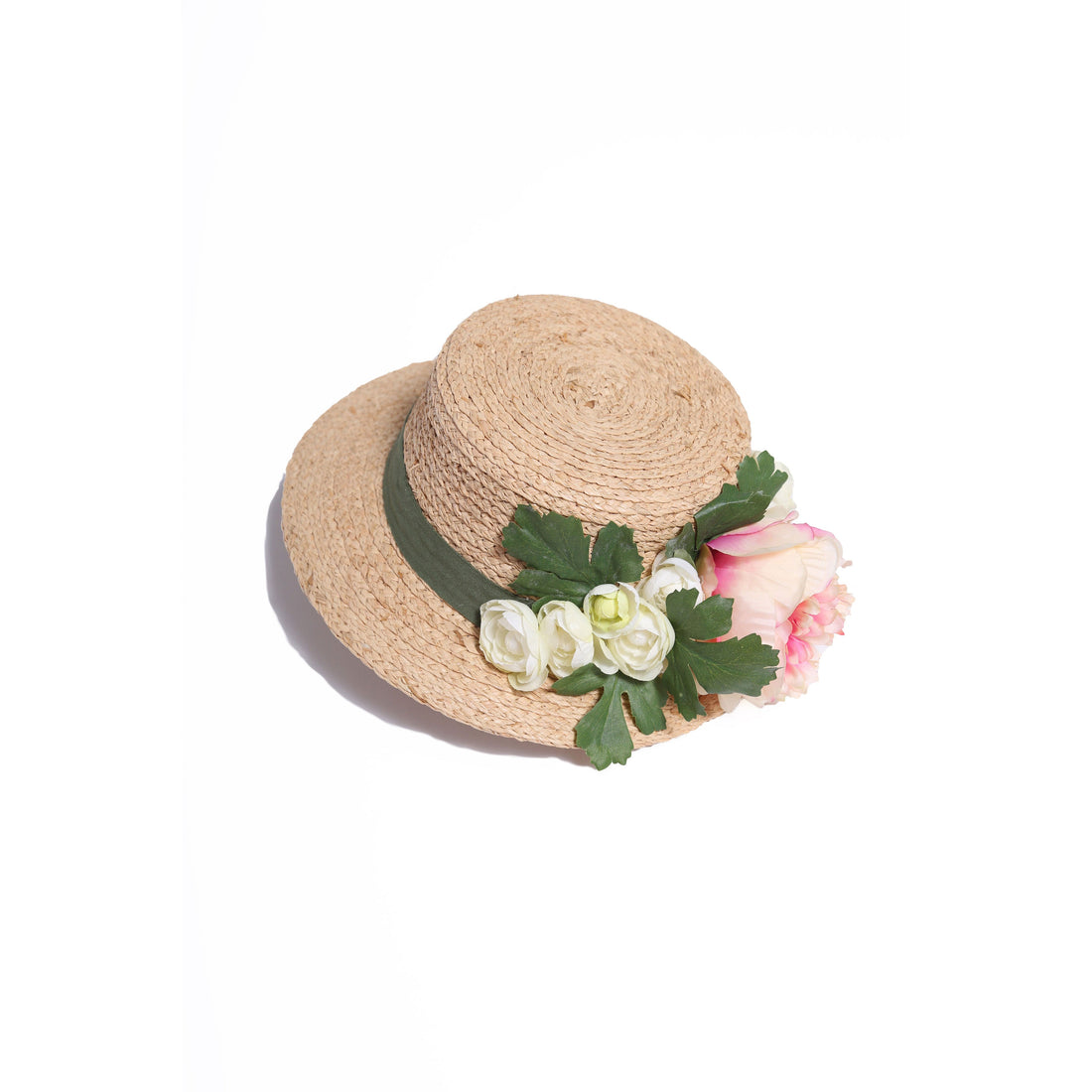 Tia Cibani accessories Tia Cibani Cardamom Zsuzsanna Rose Boater