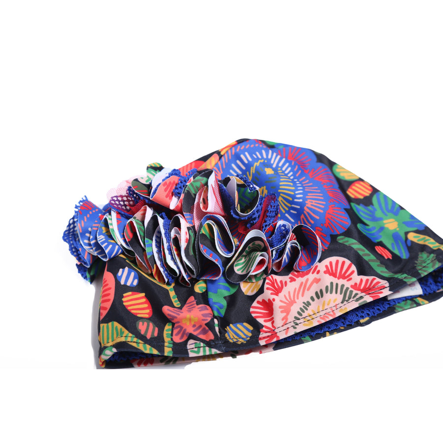 Tia Cibani accessories Tia Cibani Matyo Floral Swim Cap
