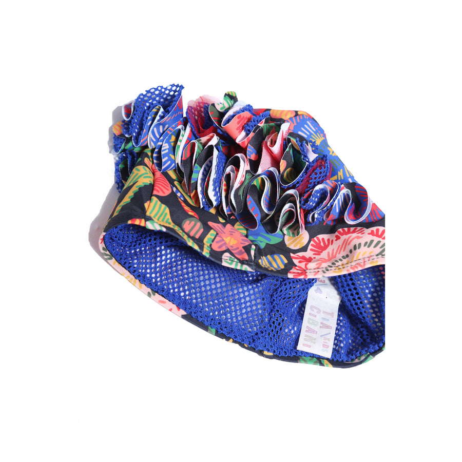Tia Cibani accessories Tia Cibani Matyo Floral Swim Cap