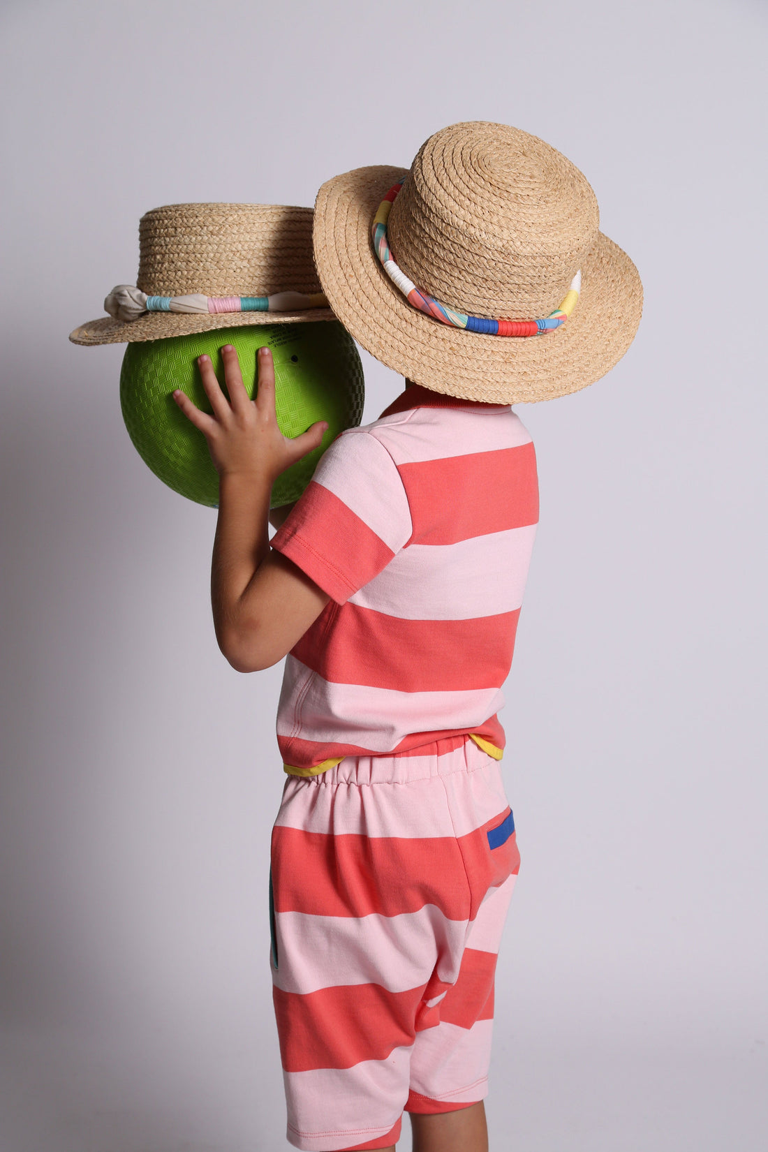 Tia Cibani accessories Tia Cibani Rainbow Picnic Boater