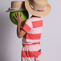 Tia Cibani accessories Tia Cibani Rainbow Picnic Boater