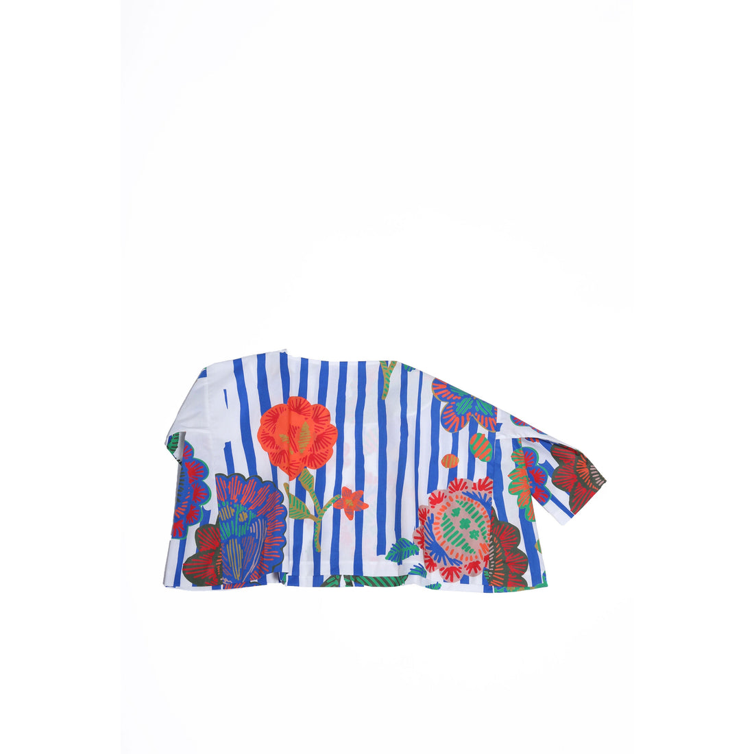 Tia Cibani blouses Tia Cibani Floral Stripe Box Fit Tunic