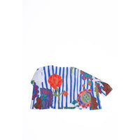 Tia Cibani blouses Tia Cibani Floral Stripe Box Fit Tunic